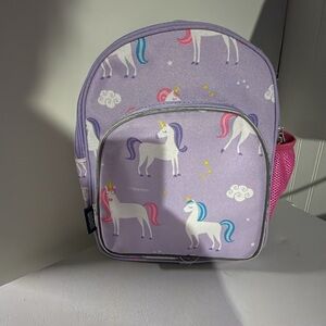Lilac Unicorn Kids Backpack